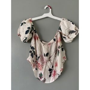 Off the shoulder shirt